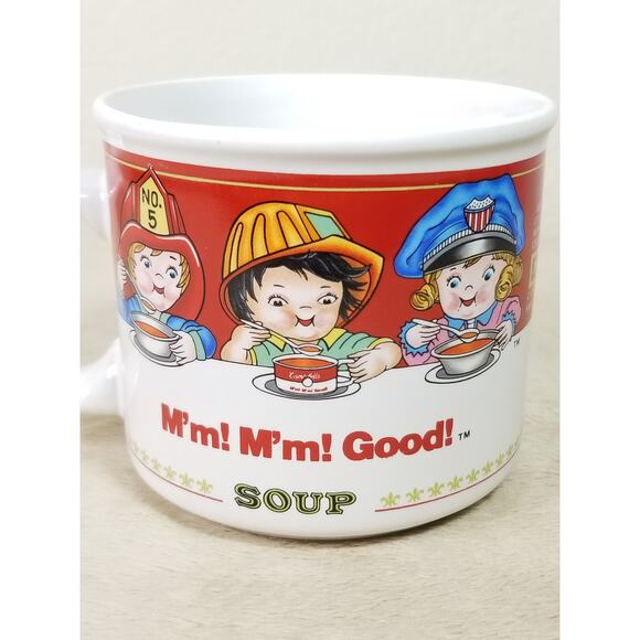 Campbell Soup Mug Large 14oz Mm Good By West Wood 3 1/2" Vintage 1997 - Picture 2 of 13